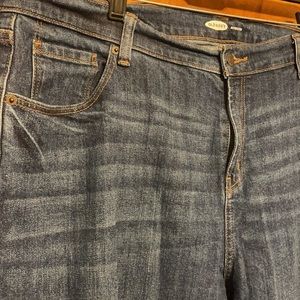 Medium Wash Straight Leg Jeans